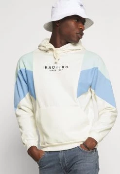 Kaotiko - Herren SUD CAP ALBIN UNISEX - Sweatshirt - Ivory/verde/azul -Kaotiko || Fire And Glory Populaire Magasin a66f3b0421a14dffab3ae132b15df023