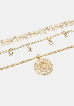 Fire & Glory - Damen FGEGGI COMBI NECKLACE - Halskette - Gold-coloured -Kaotiko || Fire And Glory Populaire Magasin a939189de2144123abbf473bcb6bcd54
