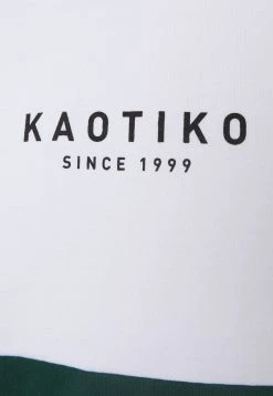 Kaotiko CREW CALIFORNIA - Sweatshirt - Bottle Green - Herren -Kaotiko || Fire And Glory Populaire Magasin aa5a5cc954ef4e13bdc7a32850e8c715