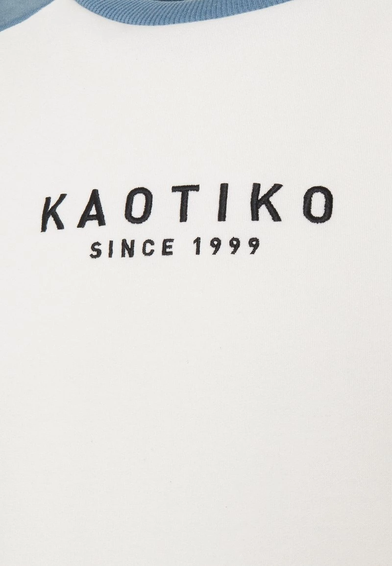 Kaotiko - Herren CREW SPIKE - Sweatshirt - Ivory/burgundy 5 Kaotiko - Herren CREW SPIKE - Sweatshirt - Ivory/burgundy – Bild 3