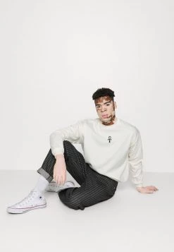 Kaotiko - Herren CREW EGYPTIAN CAT - Sweatshirt - Ivory -Kaotiko || Fire And Glory Populaire Magasin ab88d8fb741f4bb19d0517bb34b0cf86