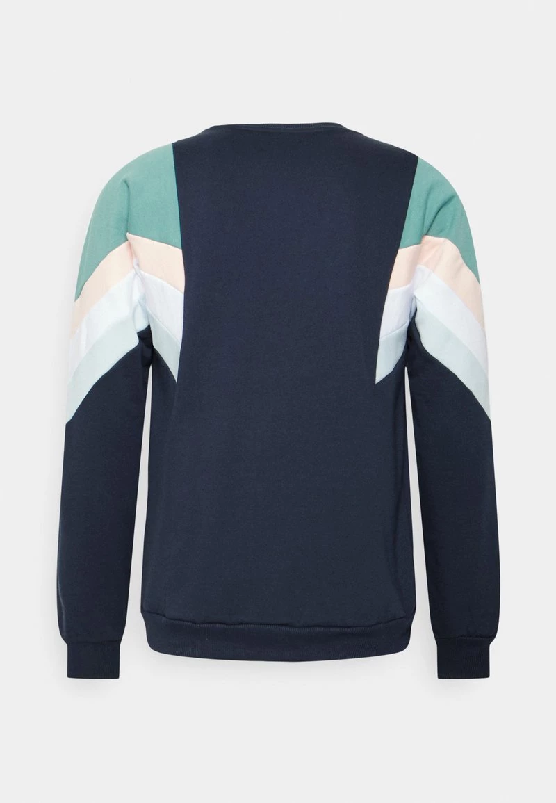 Kaotiko CREW SEATTLE UNISEX - Sweatshirt - Navy/basil/pink 4 Kaotiko CREW SEATTLE UNISEX - Sweatshirt - Navy/basil/pink – Bild 2