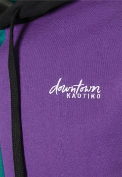 Kaotiko SUD CAP KILLIAN UNISEX - Sweatshirt - Black/jade/purple/grey 7 Kaotiko SUD CAP KILLIAN UNISEX - Sweatshirt - Black/jade/purple/grey -Kaotiko || Fire And Glory Populaire Magasin acbff6efcc95485aa247215db5abde6f