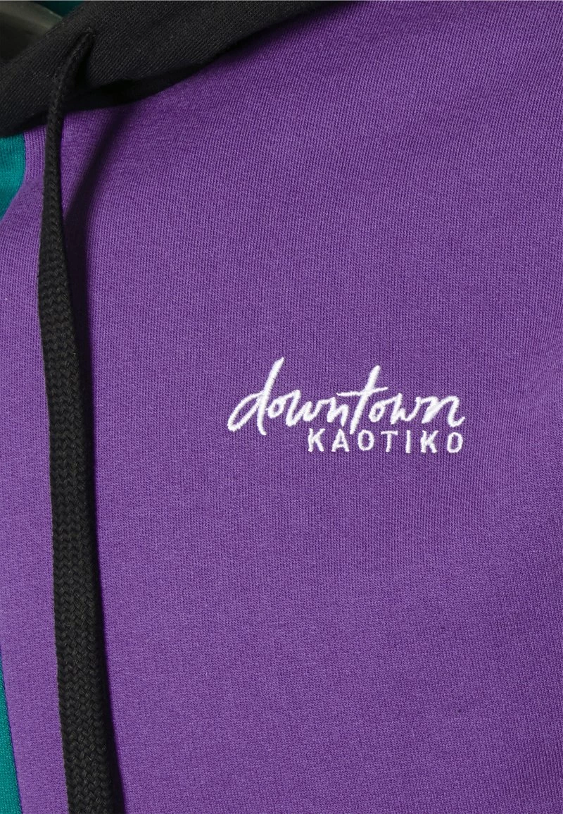 Kaotiko SUD CAP KILLIAN UNISEX - Sweatshirt - Black/jade/purple/grey 5 Kaotiko SUD CAP KILLIAN UNISEX - Sweatshirt - Black/jade/purple/grey – Bild 3