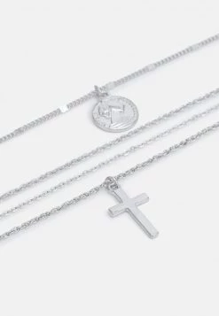 Fire & Glory BELLI COMBI NECKLACE - Halskette - Silver-coloured - Damen -Kaotiko || Fire And Glory Populaire Magasin ae45c97f290a41fcb41ab878f8e2a479