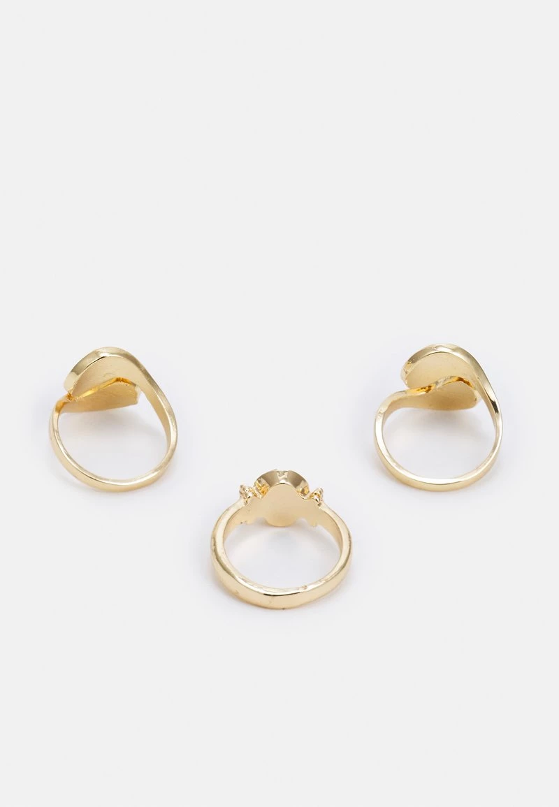 Fire & Glory - Damen FGHADDY 3 PACK - Ring - Gold-coloured 4 Fire & Glory - Damen FGHADDY 3 PACK - Ring - Gold-coloured – Bild 2