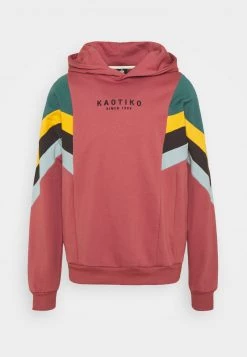 Kaotiko CAP EWAN - Sweatshirt - Burgundy/heura/mostaza/grey - Herren