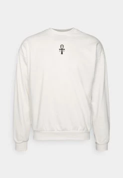 Kaotiko - Herren CREW EGYPTIAN CAT - Sweatshirt - Ivory -Kaotiko || Fire And Glory Populaire Magasin b22f5b098adf409db67c914b685c1562