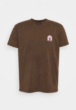 Kaotiko WASHED DREAM UNISEX - T-Shirt Print - Brown