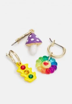 Fire & Glory - Damen BULINA EARRINGS 5 PACK - Ohrringe - Gold-coloured -Kaotiko || Fire And Glory Populaire Magasin b482d7c87ef5405fbe3cd2ad95eaa664