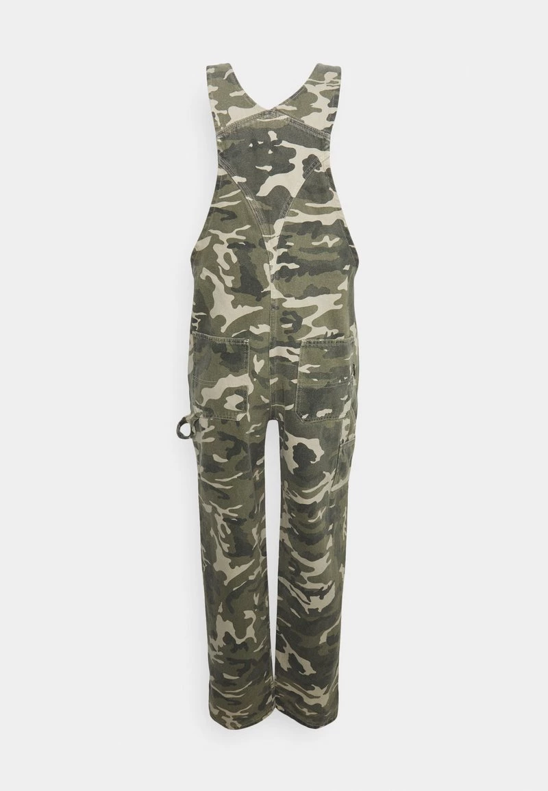 Kaotiko PETO UNISEX - Latzhose - Green 4 Kaotiko PETO UNISEX - Latzhose - Green – Bild 2