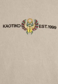 Kaotiko BEETLE - T-Shirt Print - Sand - Unisex -Kaotiko || Fire And Glory Populaire Magasin b6396ecc17334f73a41668d341dc1db4