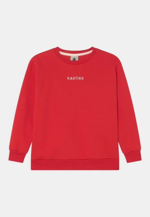 Kaotiko CREW BASIC UNISEX - Sweatshirt - Red -Kaotiko || Fire And Glory Populaire Magasin b97310da1a324bf1ae6c6fc55045353c