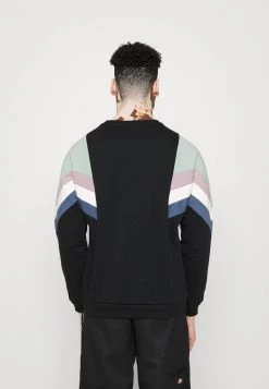 Kaotiko CREW SEATTLE - Sweatshirt - Black/fresh Green - Herren -Kaotiko || Fire And Glory Populaire Magasin b977a9149f574292b0a858300d5e3166