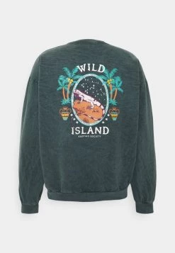 Kaotiko CREW TIE DYE WILD ISLAND - Sweatshirt - Mucha Arena Verde Bosque - Unisex -Kaotiko || Fire And Glory Populaire Magasin b9aba6f43b2c49aaaa5ced7663737f51