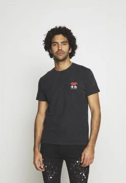 Kaotiko LIPS UNISEX - T-Shirt Print - Dark Grey -Kaotiko || Fire And Glory Populaire Magasin ba9e8fc55c224656ab63fac60917ee08