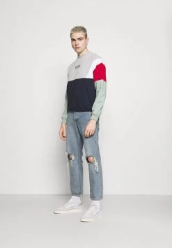 Kaotiko CREW UNISEX - Sweatshirt - Navy -Kaotiko || Fire And Glory Populaire Magasin bd688701685f4bad874f6c83ae53f898