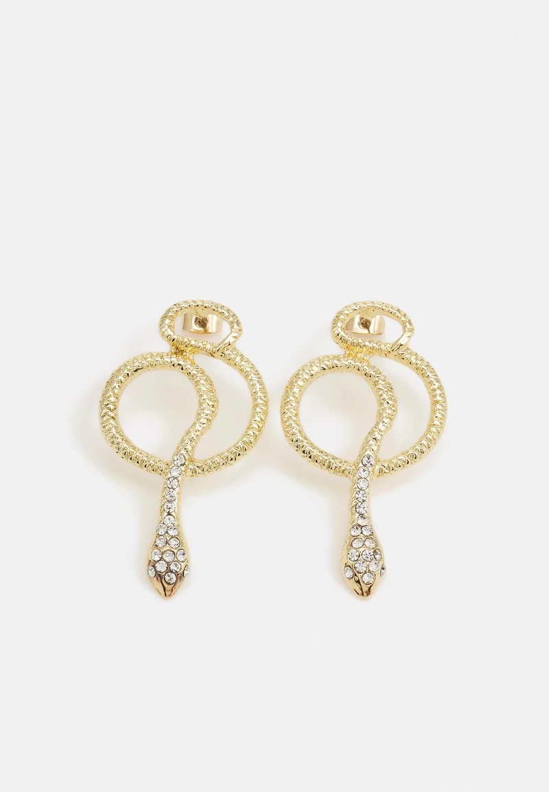 Fire & Glory - Damen SNAKE EARRINGS - Ohrringe - Gold-coloured 3 Fire & Glory - Damen SNAKE EARRINGS - Ohrringe - Gold-coloured