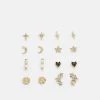 Fire & Glory EARSTUD 8 PACK - Ohrringe - Gold-coloured - Damen -Kaotiko || Fire And Glory Populaire Magasin c0be20090adc49839e209c7c40ccd6c1