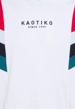 Kaotiko SUD CAP EWAN - Sweatshirt - White/red/candy Blue - Herren -Kaotiko || Fire And Glory Populaire Magasin c38afdc2d1b348eb95fc1f4fda434f03