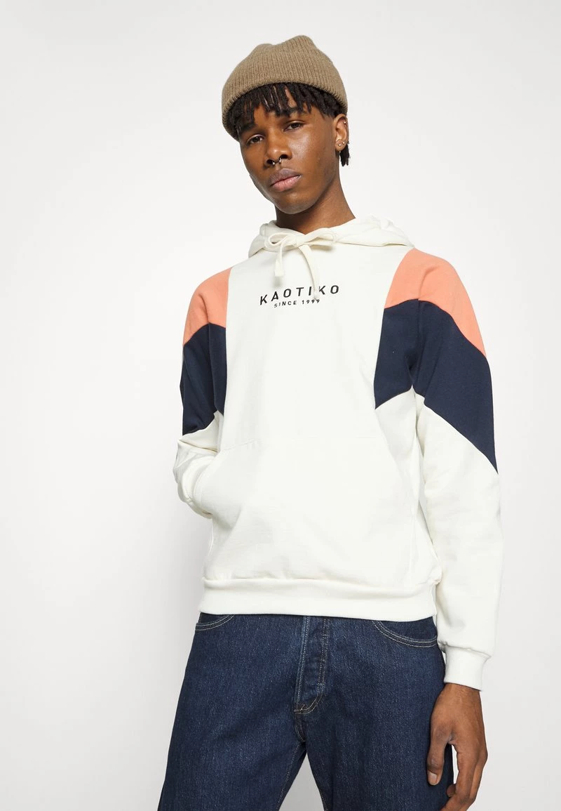 Kaotiko - Herren SUD CAP ALBIN - Sweatshirt - Marfil/albaricoque 6 Kaotiko - Herren SUD CAP ALBIN - Sweatshirt - Marfil/albaricoque – Bild 4