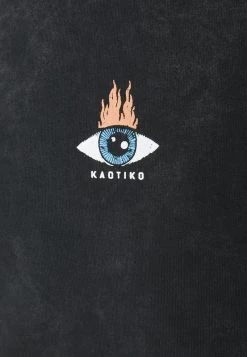 Kaotiko SUD CAP WASHED MOON SPHYNX UNISEX - Sweatshirt - Black -Kaotiko || Fire And Glory Populaire Magasin c4a8ab042e1e48b99ab3ff36b62cd705