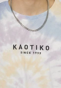 Kaotiko TIE DYE SKY - T-Shirt Print - Blau - Unisex -Kaotiko || Fire And Glory Populaire Magasin c4b0862ab4af4d649a40b7d567bc5886
