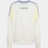 Kaotiko CREW SPIKE UNISEX - Sweatshirt - Ivory/yellow/grape/ - Herren -Kaotiko || Fire And Glory Populaire Magasin ca5881743efa4bdf83209276bb114fda