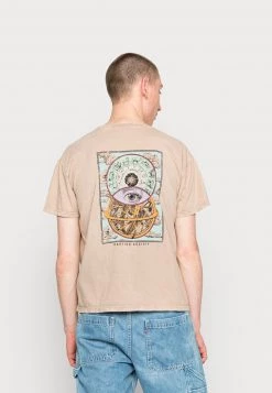 Kaotiko WASHED COSMOS UNISEX - T-Shirt Print - Hueso