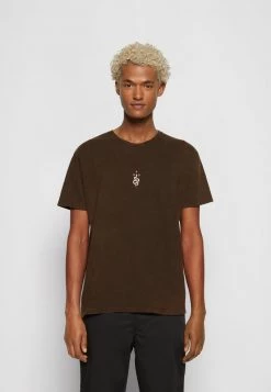 Kaotiko WASHED PALM VIBES UNISEX - T-Shirt Print - Brown -Kaotiko || Fire And Glory Populaire Magasin d0c7bb7aade0461b8c43cefe3aed4869