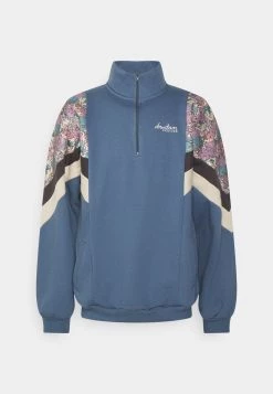 Kaotiko CREW JEAN BAHAMAS - Sweatjacke - Prusia/grey/beige - Unisex