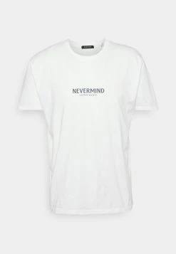 Kaotiko NEVERMIND UNISEX - T-Shirt Print - White