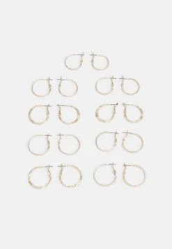 Fire & Glory - Damen RUNDI EARRINGS 9 PACK - Ohrringe - Gold-coloured