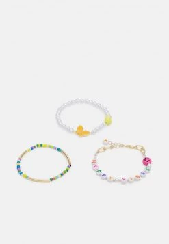 Fire & Glory - Damen VIBES BRACELET 3 PACK - Armband - Gold-coloured/multi -Kaotiko || Fire And Glory Populaire Magasin d9a06d0b0a88479e89d348e5e04f0d0a