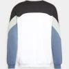 Kaotiko CREW DRU - Sweatshirt - White/black/lavanda - Herren -Kaotiko || Fire And Glory Populaire Magasin de7522fae7254679839812d042a1cc19