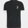 Kaotiko WASHED ETERNAL LION - T-Shirt Print - Black - Herren -Kaotiko || Fire And Glory Populaire Magasin dfbe48238926416f8ebe1f2658b66bb2