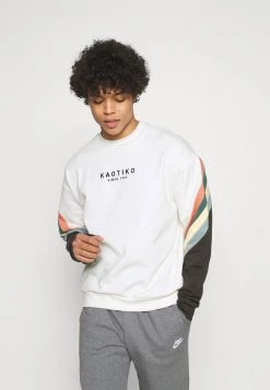 Kaotiko CREW WALKER UNISEX - Sweatshirt - White