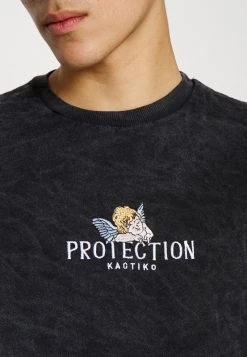 Kaotiko - Herren CREW FEELINGS - Sweatshirt - Black -Kaotiko || Fire And Glory Populaire Magasin e4b0e6a125f244d1ad68880572bf71ca