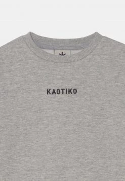 Kaotiko CREW WALKER UNISEX - Sweatshirt - Grey/white/lila -Kaotiko || Fire And Glory Populaire Magasin e535e538a18f4c4b8119f479a3c01d0c