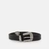 Fire & Glory - Damen FGMADA WAIST BELT CURVE - Taillengürtel - Black/silver -Kaotiko || Fire And Glory Populaire Magasin e5f0e86b3f2241fc91f5b4d4356b87da