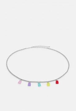 Fire & Glory GUMMY BELLY CHAIN - Sonstige Accessoires - Silver-coloured/multi - Damen
