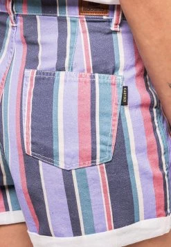 Kaotiko - Damen GESTREIFTE PINZETTE - Jeans Shorts - Mehrfarbig 7 Kaotiko - Damen GESTREIFTE PINZETTE - Jeans Shorts - Mehrfarbig -Kaotiko || Fire And Glory Populaire Magasin ea7d5a48eccd46dabd955199944f2eb2