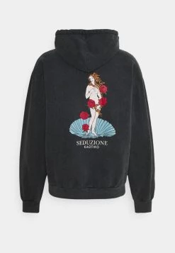 Kaotiko UNISEX SUD CAP VENUS - Kapuzenpullover - Black Acid Wash -Kaotiko || Fire And Glory Populaire Magasin ea969603bbd6492db33c81dbd4837348