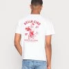 Kaotiko WASHED BELLA CIAO - T-Shirt Print - White - Unisex -Kaotiko || Fire And Glory Populaire Magasin eae3000b383940a5916d64bf3d28624b