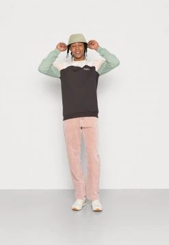 Kaotiko CREW DRU - Sweatshirt - Marfil/ Dark Grey/ Yellow - Herren -Kaotiko || Fire And Glory Populaire Magasin ed028f5d47854e399ffa77d1fef5499e