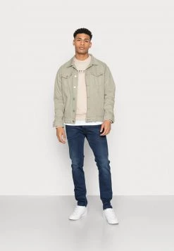 Kaotiko CREW SEATTLE UNISEX - Sweatshirt - Beige/brown/fresh Green -Kaotiko || Fire And Glory Populaire Magasin ee49a2b8286446d5b92c3ebe250523cf