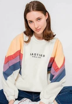 Kaotiko - Damen GINGER - Sweatshirt - Vainilla Brick Violet -Kaotiko || Fire And Glory Populaire Magasin ef8e1075d30c45d3a063d34313c7690f