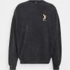 Kaotiko CREW WASHED LION - Sweatshirt - Black - Herren -Kaotiko || Fire And Glory Populaire Magasin f0cdfc4c4c844c1faa5991afaa5d2d6d