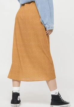 Kaotiko - Damen TOPOS - A-Linien-Rock - Gelb -Kaotiko || Fire And Glory Populaire Magasin f1ab8ca1faf549deaafb97c698024246