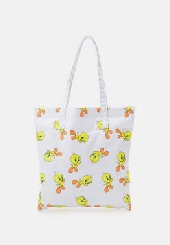 Fire & Glory TWEETY TOTEBAG - Shopping Bag - Brigth White - Damen